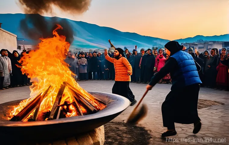 이란 전통 의식 - **Prompt 1: Nowruz Haft-Seen Table of Renewal**
    A vibrant, sunlit image of an Iranian family gat...